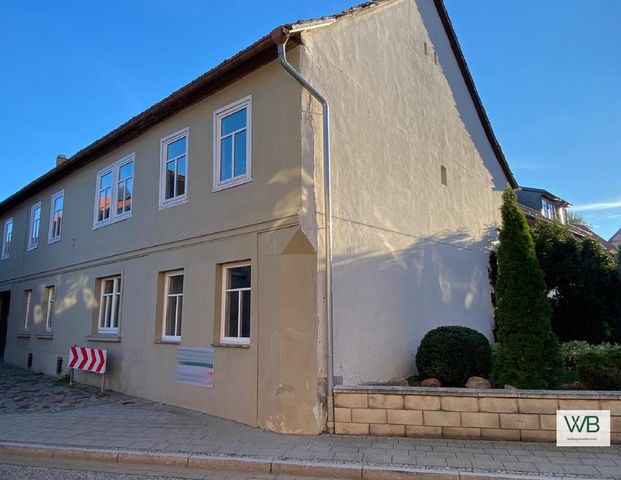 90 m2 helle 3 Zimmer Wohnung mit Küche - Ermsleben - Foto 1