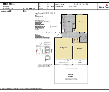 Koralgatan 62, Lindängen - Foto 3