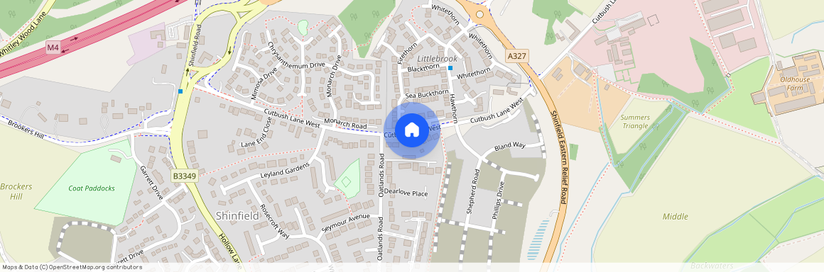 Cutbush Lane West, Shinfield, Reading, RG2