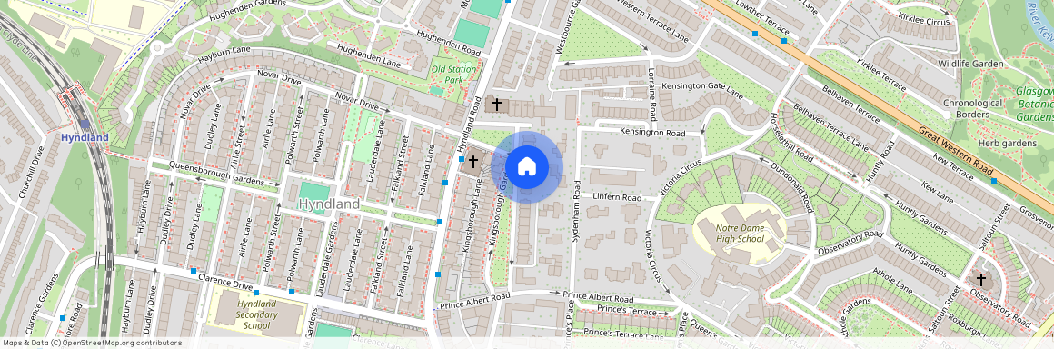 Kingsborough Gardens, Glasgow, Glasgow City, G12