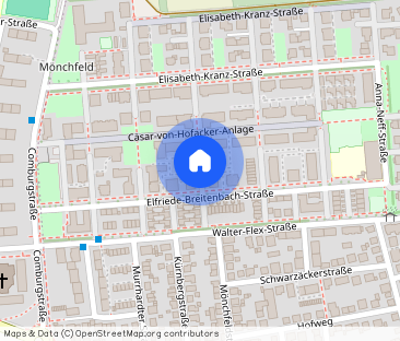 Moderne, möblierte 3-Zimmer-Wohnung mit Loggia in Ludwigsburg-Oßweil - Photo 1