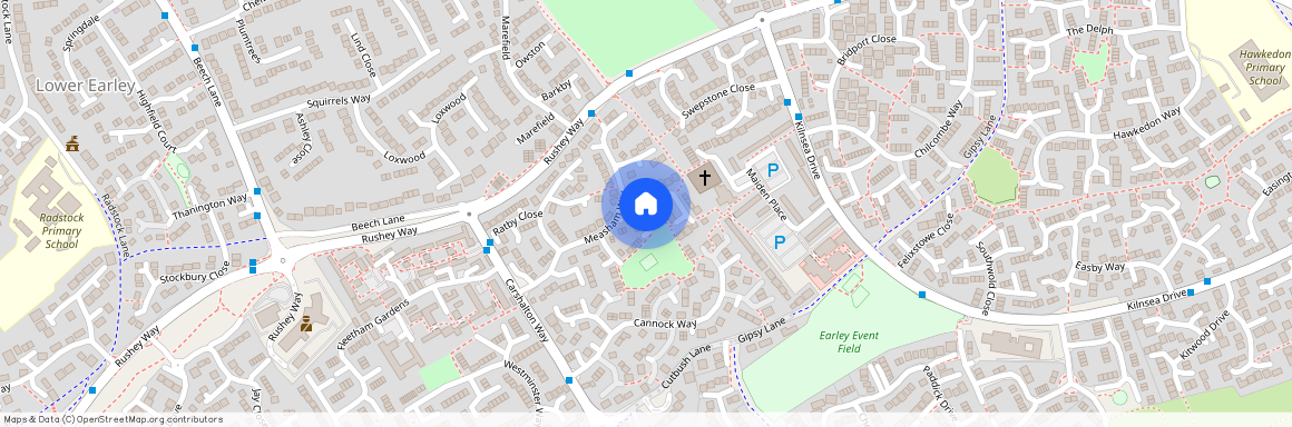 Knossington Close, Lower Earley