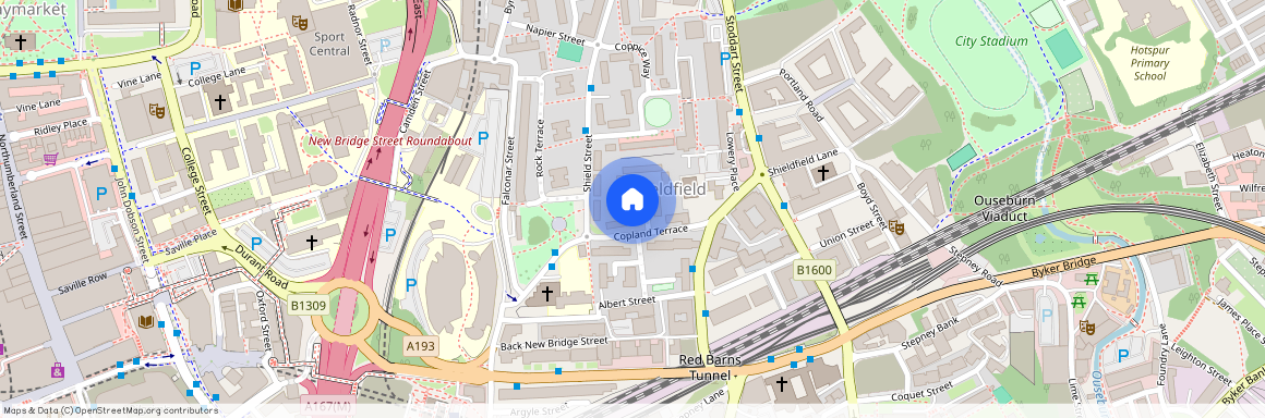 1, Beadnell Place, Shieldfield, Newcastle Upon Tyne, NE2 1YD