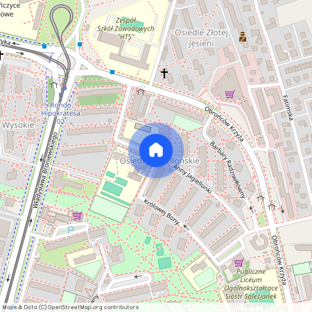 ul. Anny Jagiellonki, Nowe Bieńczyce, Bieńczyce, Kraków, małopolskie