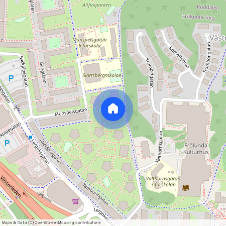 Munspelsgatan, Västra Frölunda