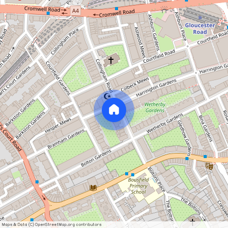 Collingham Gardens, South Kensington, London, SW5