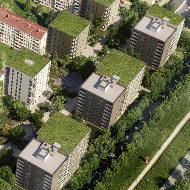 IMMOBILIEN SCHNEIDER - Neubau Erstbezug - traumhaft schöne 3 Zimmer Wohnung mit EBK, Parkett, Balkon - Photo 1
