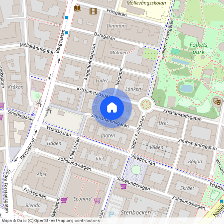 Möllevången, Malmö, Skåne, Simrishamnsgatan 16 C