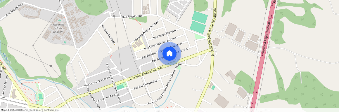 Rua Francisca Luiza dos Santos, 217, Campo de Santana, Curitiba, Paraná, 81490100