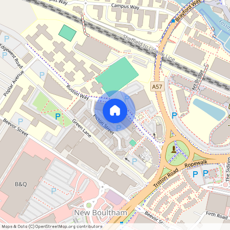 Bed Flat With Balcony // Bills Inc // Jul, LN6