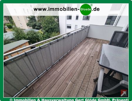 Wohnung der Extraklasse - altersgerechte 3-Raum-Wohnung (Neubau) im 2.OG mit Balkon und Stellplatz, ab Dezember frei - Sorbenweg - Foto 5