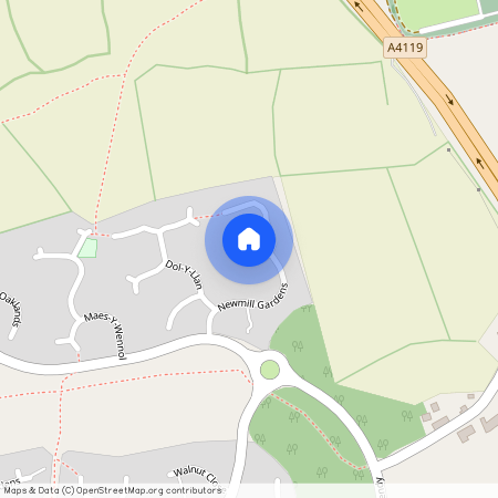 Newmill Gardens, Miskin, Pontyclun