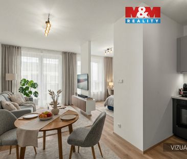 Pronájem bytu 1+kk 37 m² - Photo 1
