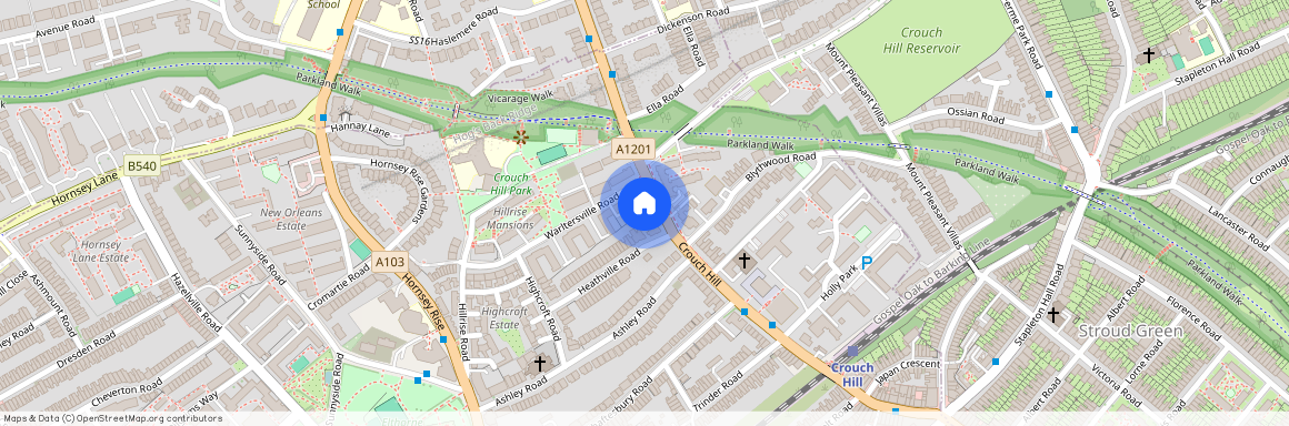 Brambledown Mansions, Crouch Hill, Crouch End, N4