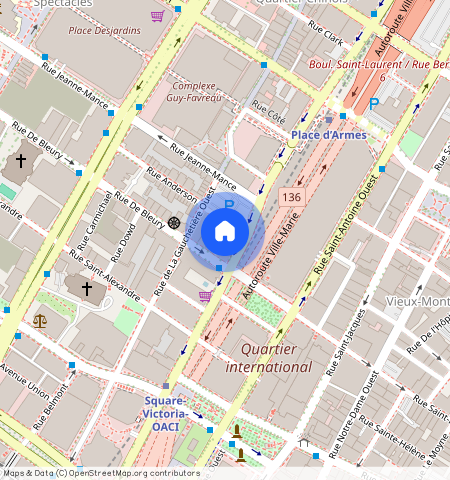 ** Rue de Bleury, Ville-Marie, Ville-Marie, Ile de Montréal, H2Z 0A1