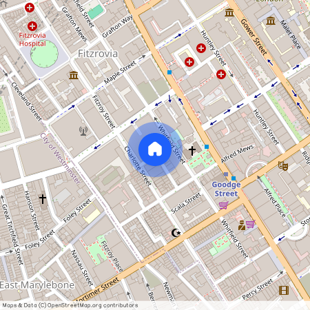 Chitty Street, Fitzrovia, W1T