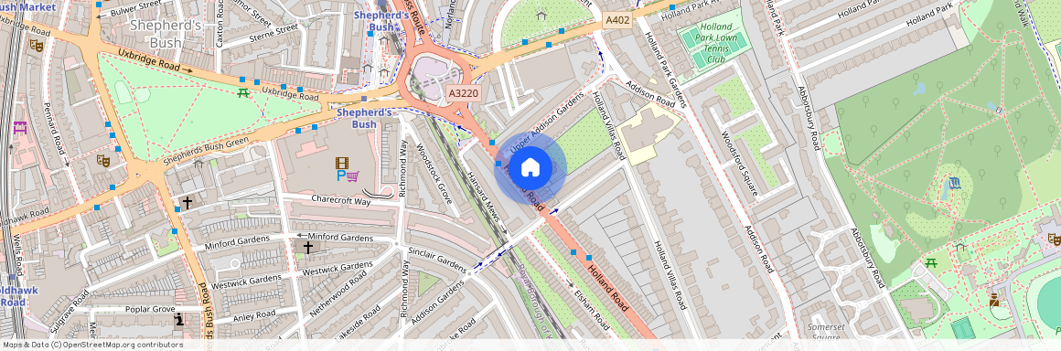 Holland Road, Holland, W14