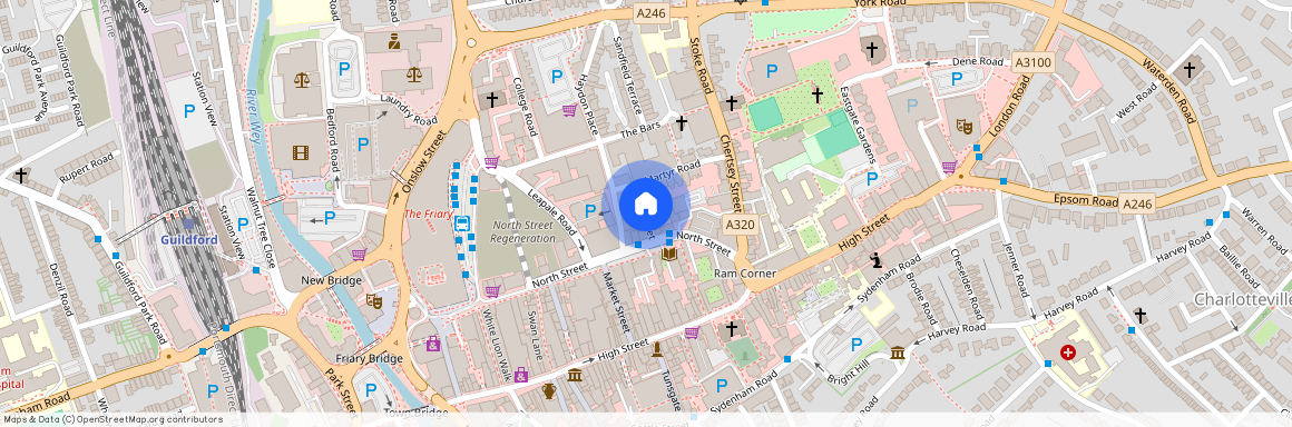 Ward Street, Guildford, GU1