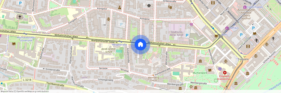 Wilhelmshöhe Allee 23, 34125 Kassel