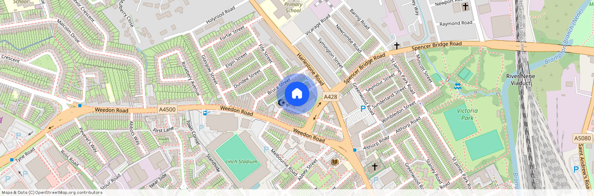 Argyle street, Northampton