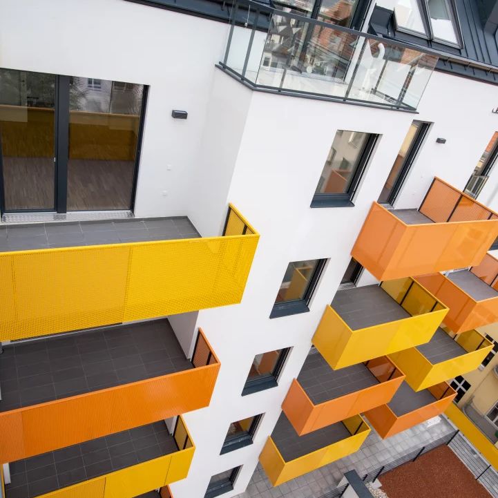 Hofseitige 2-Zimmerwohnung mit großer Terrasse! Kühlung! U6 Floridsdorf! AB JUNI - Foto 1