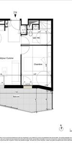 Location Appartement 2 pièces 45m² TOURS 37200 - Photo 4