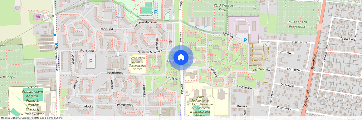 ul. Litewska, Tarnowskie Góry, tarnogórski, śląskie