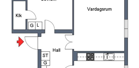 Valsverkaregatan 3 A, Motala – 2 r.o.k – 64 kvm - Photo 2