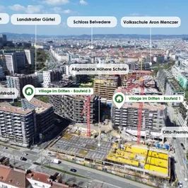 Jetzt Ihre neue Wohnung im Village im Dritten sichern - moderner Erstbezug mit Freifläche! - Foto 2