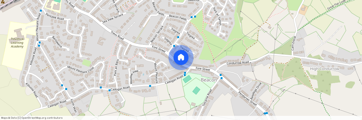 Fore Street, Beacon, Camborne, Cornwall, TR14