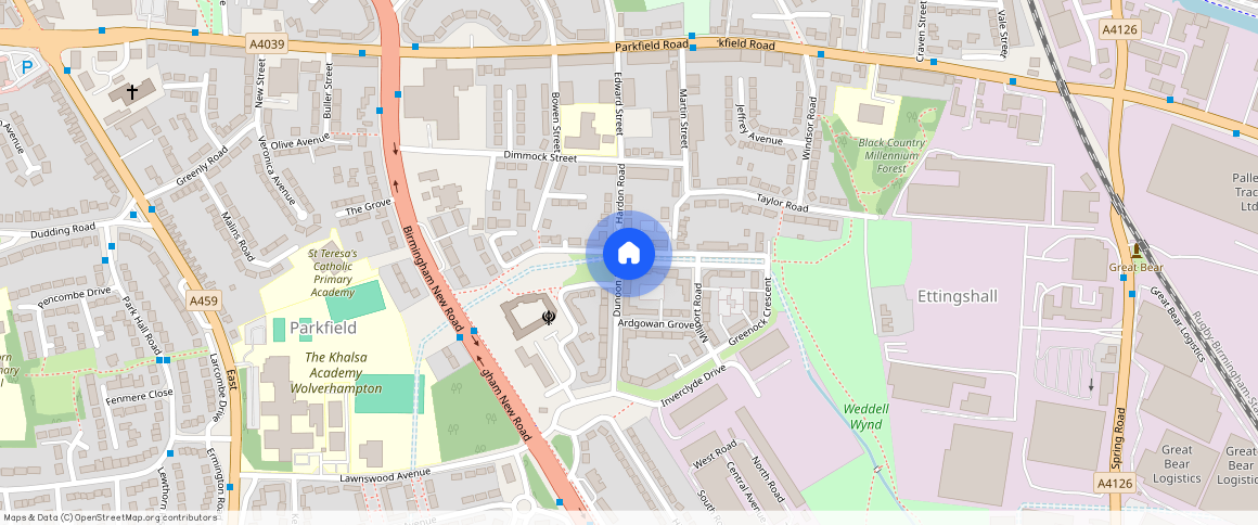 Greenock Crescent, Wolverhampton, West Midlands