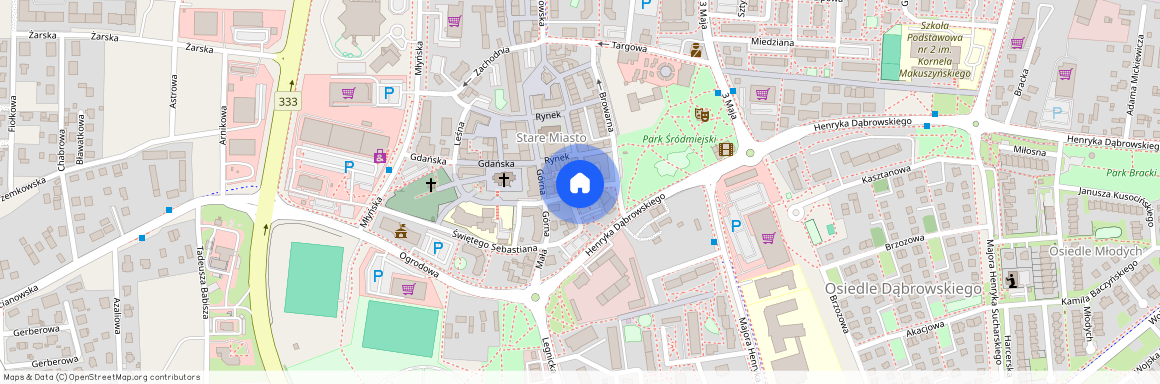 ul. Słowiańska, Polkowice, Polkowice, polkowicki, dolnośląskie