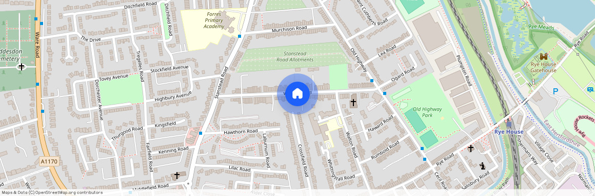 Whitley Road, Hoddesdon, Hertfordshire