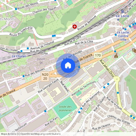 Rue de France 31, 2400 Le Locle