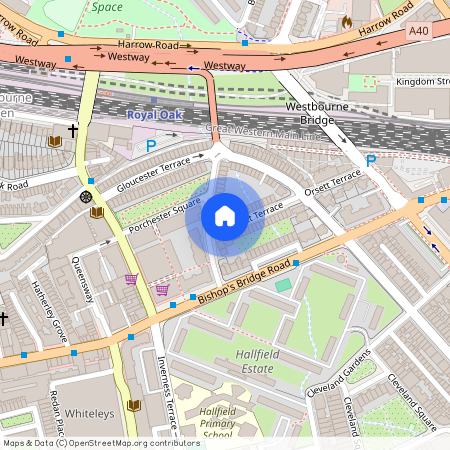 Porchester Square, Bayswater, London, W2