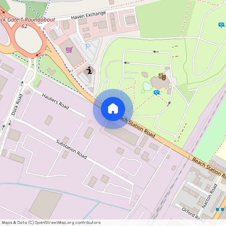 Beach Station Road, Felixstowe