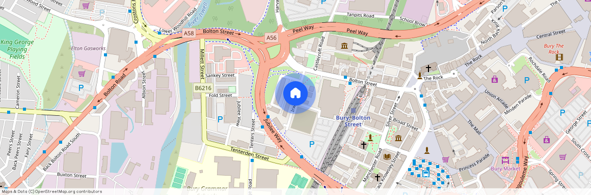 Irwell Street, Bury, Greater Manchester, BL9