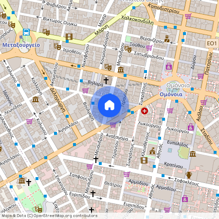 Μενάνδρου, 34, Αθήνα Ελλάδα, 10431, Ομόνοια (Κέντρο)