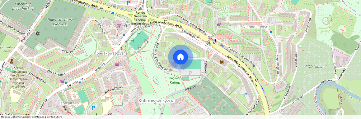Wilhelma Orlika-Ruckemanna, lubelskie, Lublin, Kalinowszczyzna