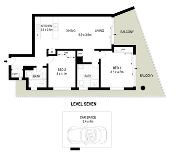 Security two-bedroom apartment with magnificent views - Photo 2