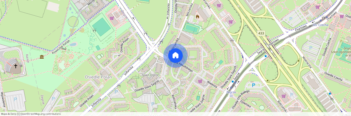 os. Stare Żegrze, Żegrze, Nowe Miasto, Poznań, wielkopolskie