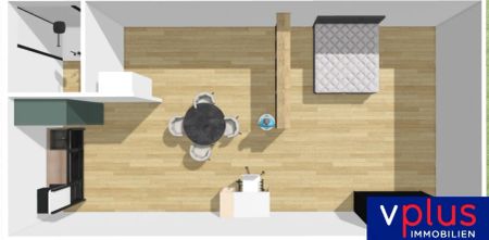 Großzügige Singlewohnung in Bestlage - Photo 4