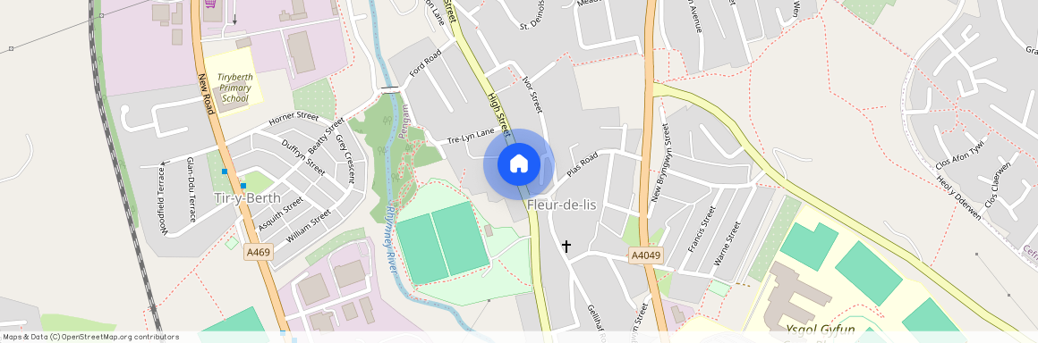 High Street, Fleur De Lis, BLACKWOOD