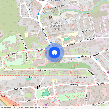 Ohradní, Praha - Michle