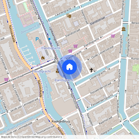 Lijnbaansgracht 190-1, Elandsgrachtbuurt, 1016XA, Amsterdam