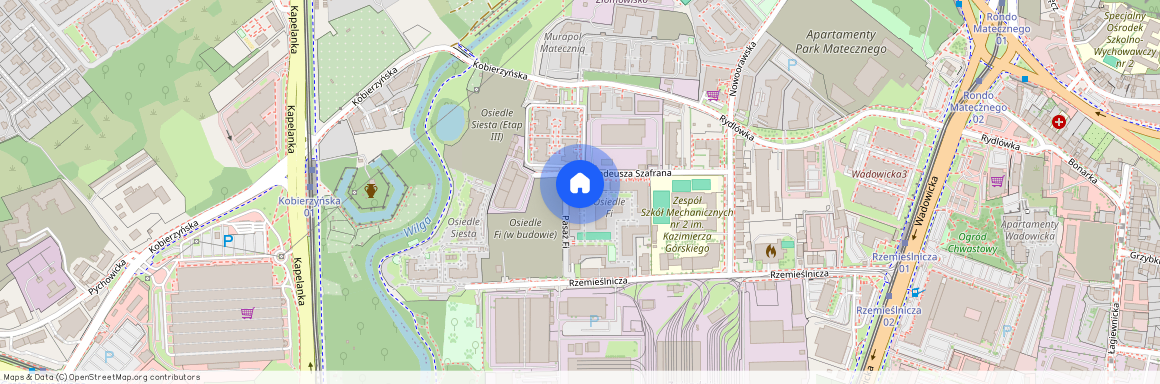 ul. Tadeusza Szafrana, Stare Podgórze, Podgórze, Kraków, małopolskie