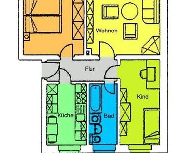 Hübsche Wohnung mit Tageslichtbad und Wanne in idyllischer Lage! - Photo 5