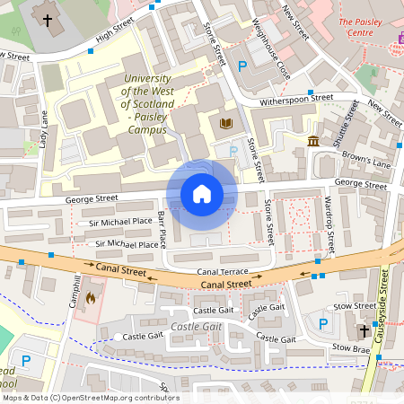 27 George Street, Flat 1/3, Paisley, Renfrewshire, PA1 2LB