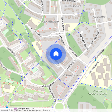 Multrågatan 12, Råcksta