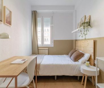 Room in a shared 8-bedroom apartment for rent in Goya - Foto 6
